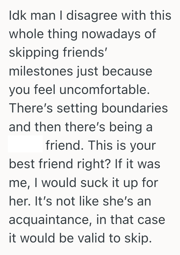 Screenshot 2025 10 06 at 8.51.40 PM Introverted Woman Feared Mingling With Strangers At Her Best Friends Birthday Party, But She Wondered If Skipping Out Would Make Her A Selfish Jerk