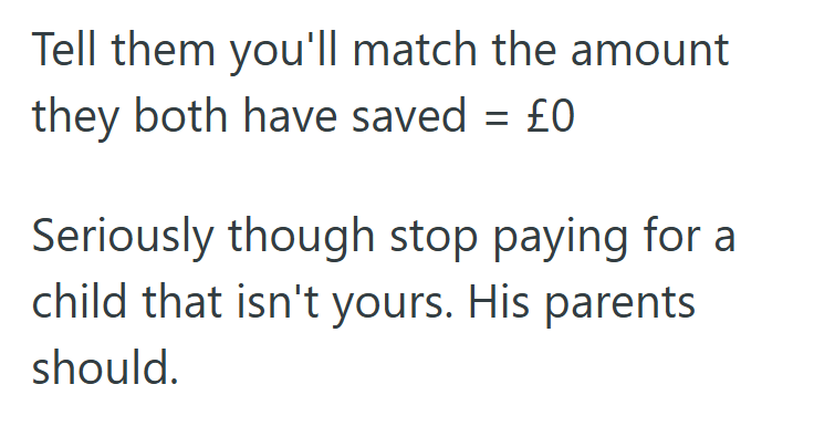 Screenshot 2025 10 07 160759 Woman Has Been Saving Money For Her Daughter To Attend Private School, But Her Stepsons Mom Thinks She Should Pay For Him To Go There Too