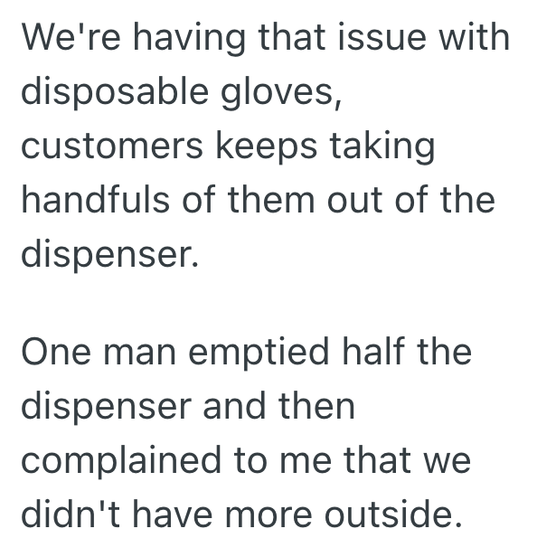 Screenshot 2025 10 07 at 1.16.20 PM Gas Station Decides To Stop Making Hand Sanitizer Available For Customers, But One Complains When She Sees A Bottle Behind The Counter
