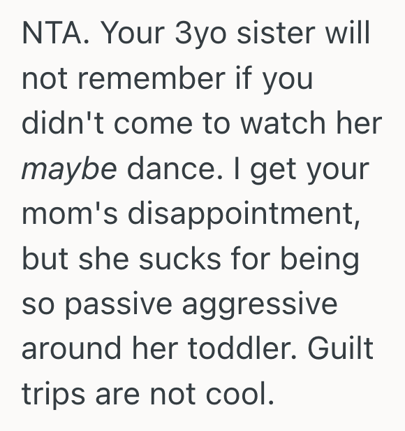 Screenshot 2025 10 07 at 11.12.58 AM Young Man Chose To Support His Girlfriend’s Dance Showcase Instead Of His Little Sister’s Recital, So His Mother Tried To Make Him Feel Like The Worst Brother Alive