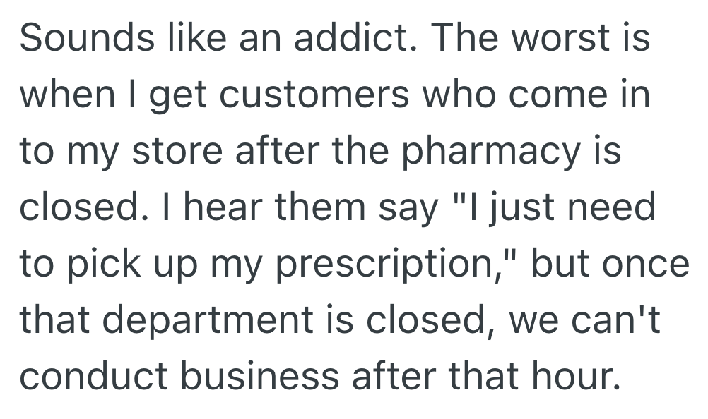 Screenshot 2025 10 07 at 11.22.21 PM Pharmacy Tech Fills A Prescription For A Pushy Customer, And She Finally Shows Up After Closing, Swearing At Her In The Parking Lot