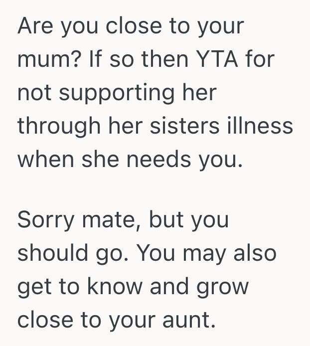 Screenshot 2025 10 07 at 11.44.29 AM Teen’s Mother Wanted Her To Visit Her Sick Aunt, But Years Of Silence Made The Reunion Feel Forced And Uncomfortable