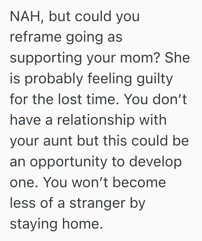 Screenshot 2025 10 07 at 11.45.37 AM Teen’s Mother Wanted Her To Visit Her Sick Aunt, But Years Of Silence Made The Reunion Feel Forced And Uncomfortable