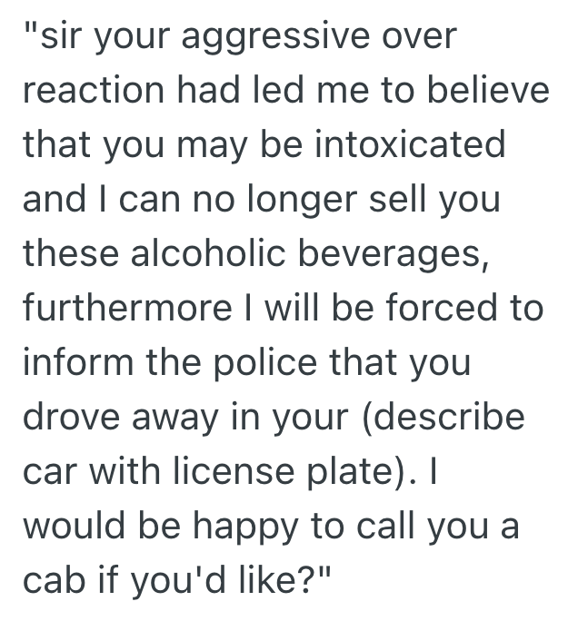 Screenshot 2025 10 07 at 3.59.42 PM Customer Is Upset That A Bottle Of Scotch Is Ringing Up For Much More Than The Price On The Sticker, But The Employee Refuses To Give More Than A 15% Discount