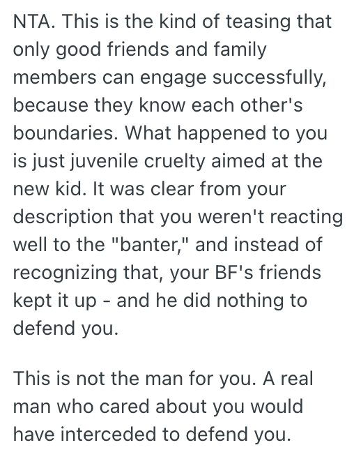 Screenshot 2025 10 07 at 6.59.22 AM Her Boyfriends Friends Mercilessly Made Fun Of Her At His Birthday Dinner, So She Quietly Left Early