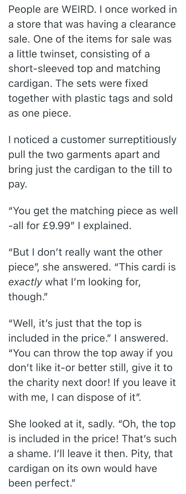 Screenshot 2025 10 08 at 1.16.14 PM A Delivery Driver Hauled A Sofa Bed Into A Customer’s Home, So He Couldn’t Believe She Demanded A Refund Minutes Later