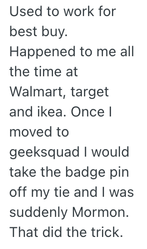 Screenshot 2025 10 08 at 10.12.48 AM A Best Buy Employee Was Stopped In Target On Their Lunch Break By Shoppers Who Needed Help