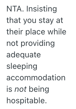 Screenshot 2025 10 08 at 10.19.49 AM Travelling Friends Werent Happy With The Uncomfortable Sleeping Arrangements At A Friends House, So They Decided To Stay At A Hotel