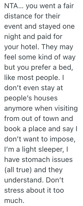 Screenshot 2025 10 08 at 10.19.57 AM Travelling Friends Werent Happy With The Uncomfortable Sleeping Arrangements At A Friends House, So They Decided To Stay At A Hotel