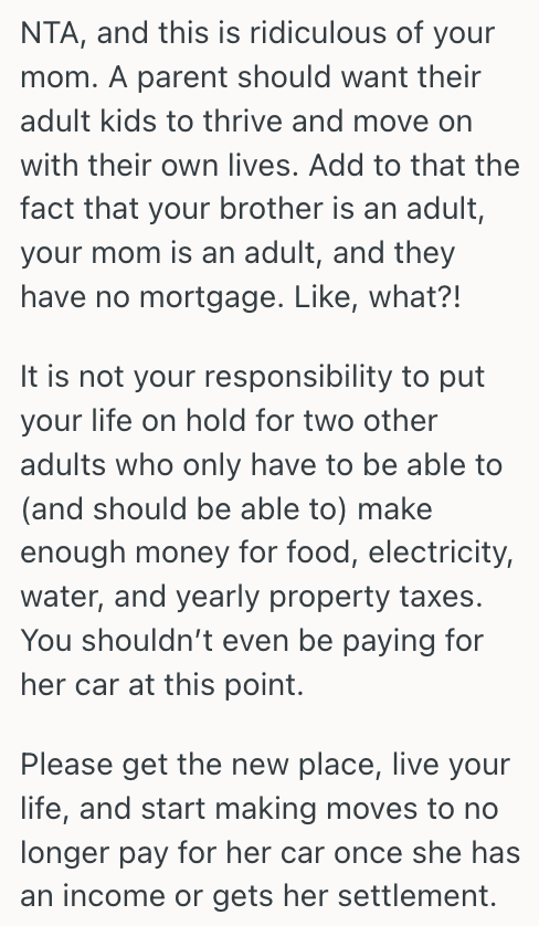 Screenshot 2025 10 08 at 10.47.17 Womans Dream Apartment Just Opened Up, But Even Though Shes Excited To Sign The Lease, Shes Considering Giving It Up To Continue Living With Her Mom