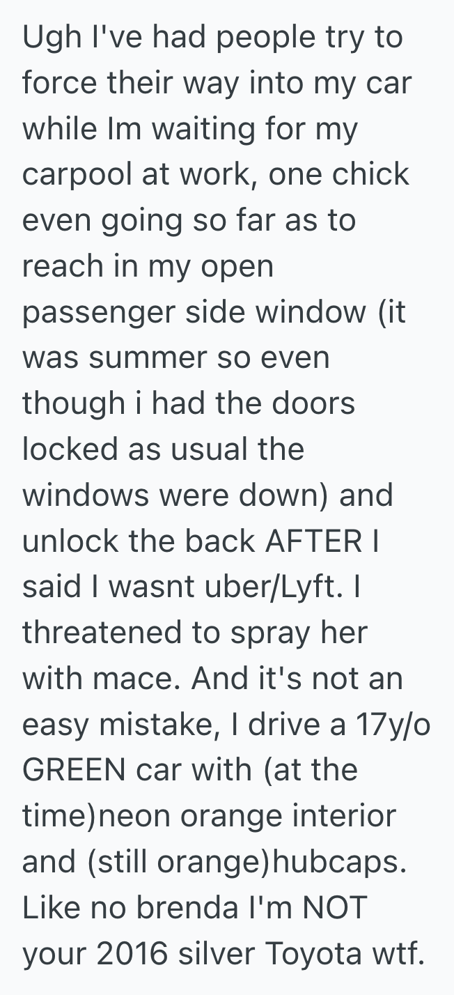 Screenshot 2025 10 08 at 2.20.09 PM Driver Parked Outside His Apartment Before Going Out For The Night, But He Was Surprised When Two Strangers Climbed In Thinking He Was Their Uber