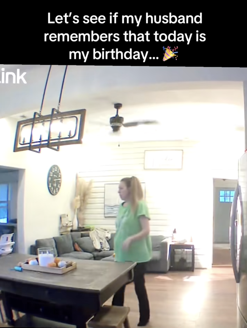 woman in her kitchen