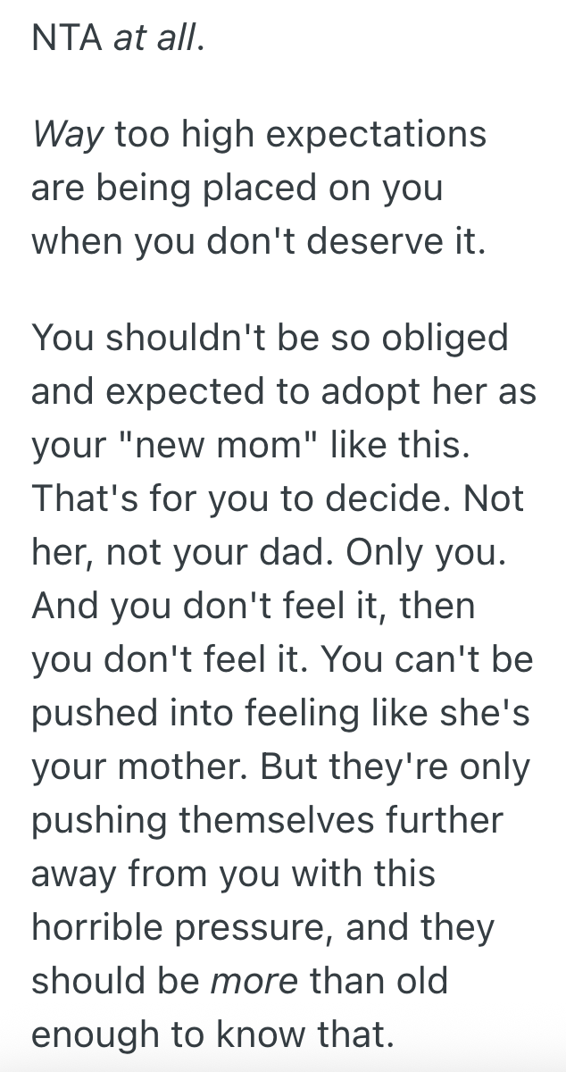 Screenshot 2025 10 10 at 11.04.22 PM Teenage Boy Doesnt Think Of His Stepmother As A Parent, But His Dad Wants Him To Try To Change That
