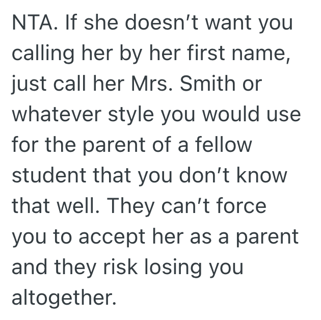 Screenshot 2025 10 10 at 11.04.43 PM Teenage Boy Doesnt Think Of His Stepmother As A Parent, But His Dad Wants Him To Try To Change That