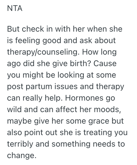 Screenshot 2025 10 10 at 12.24.48 PM Husband Loves His Wife’s Plus Size Body And Supports Her Preferences And Goals, But She Continues To Blame Him For The Weight She Gained During Pregnancy