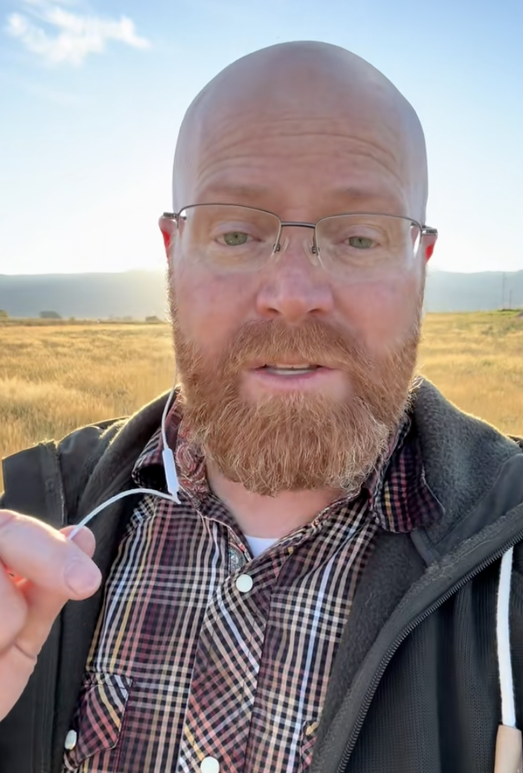 man talking to tiktokkers