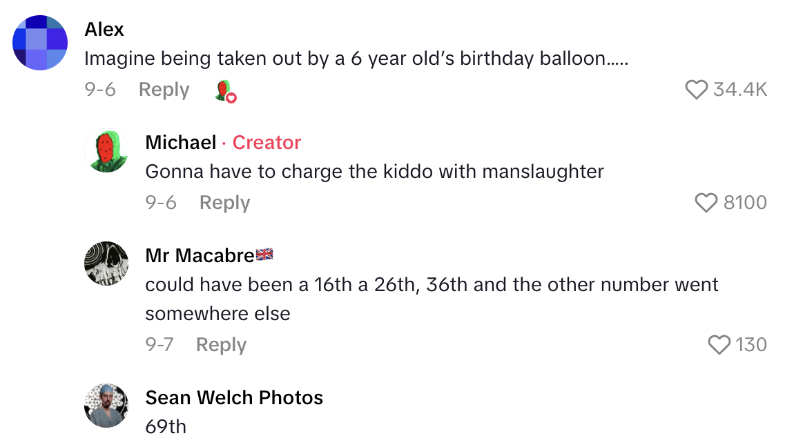 Screenshot 2025 10 10 at 8.29.09 AM Now Im desperately trying to land before it gets sucked in.   A Paraglider Got Tangled Up With A Balloon During A Sky High Adventure