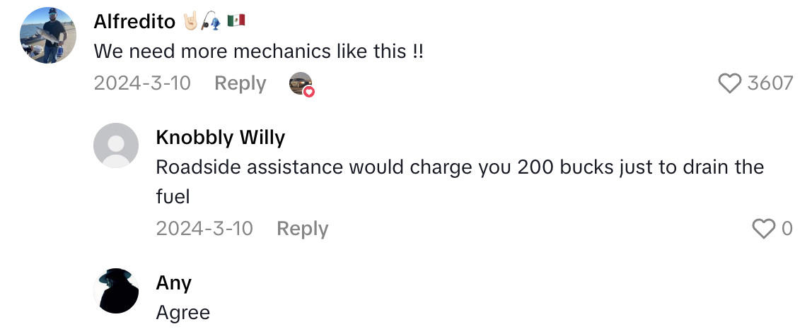 Screenshot 2025 10 11 at 10.40.12 AM A Mechanic Had To Deal With A Car That Was Pumped Full Of The Wrong Gas