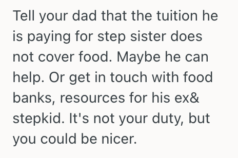 Screenshot 2025 10 11 at 10.51.06 AM Young Woman Refused To Buy Her Half Sister Lunch While She Pays For Her Friends Food, So She Was Called Selfish By Her Mom And Sister