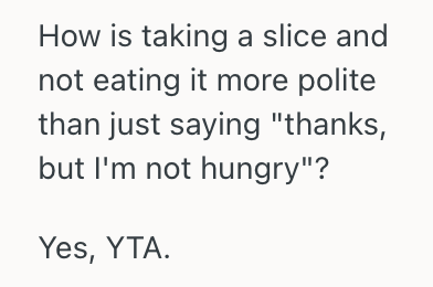 Screenshot 2025 10 11 at 11.09.27 AM Vegetarian Refused To Eat The Pepperoni Pizza That Their Family Member Had Made, So They Were Called Rude And Disrespectful