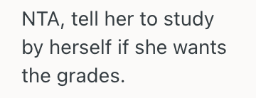Screenshot 2025 10 11 at 12.17.47 PM A Friend Asked To Borrow Her Sons Test Papers So Her Daughter Could Use It For Getting Good Grades, But This Woman Thinks Its Unfair To Do So