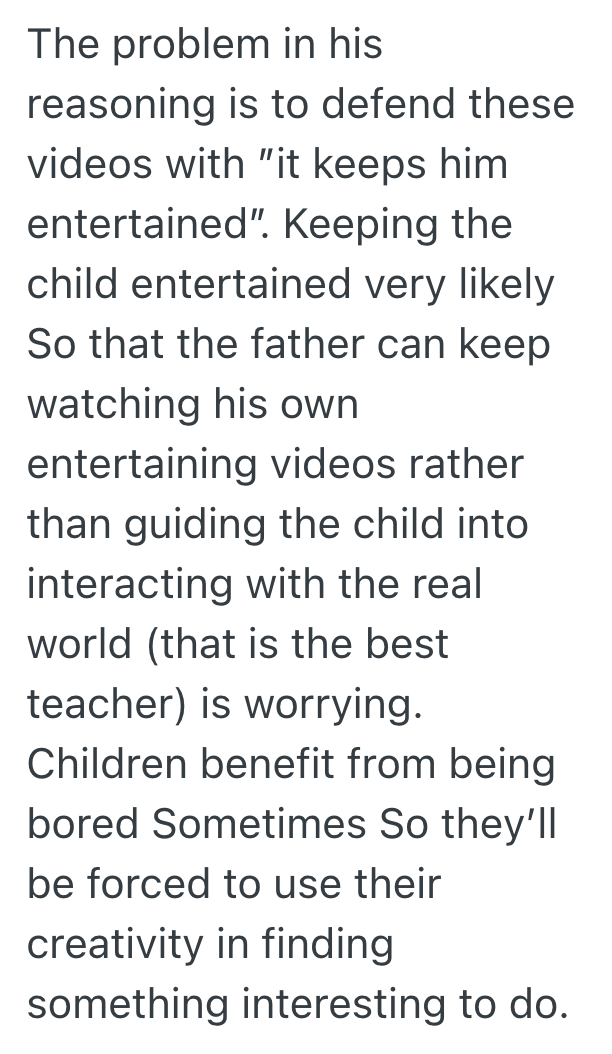 Screenshot 2025 10 11 at 3.38.07 PM Woman Is Concerned About Her Son Watching Certain Types Of YouTube Videos, But Her Husband Doesnt Think Its A Big Deal