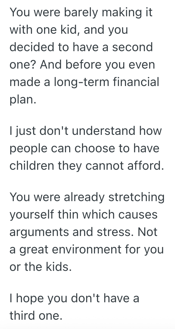 Screenshot 2025 10 12 at 11.30.43 PM Husband Thinks His Wife Needs To Work Full Time So They Can Pay The Bills, But She Thinks He Should Get Two Jobs While She Works Part Time
