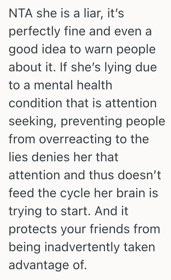 Screenshot 2025 10 12 at 3.01.27 PM Womans Sister Lies All The Time, So She Came Up With A Way To Discreetly Let Friends Know If When Its Happening