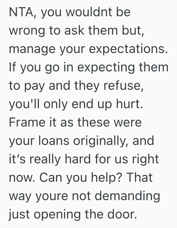 Screenshot 2025 10 12 at 3.42.39 PM Couple Struggles To Pay Their Bills Due To A Huge Student Loan, So The Wife Is Thinking About Asking Her Parents To Help Pay Off The Loans