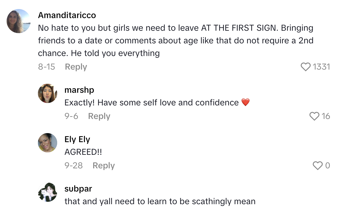 Screenshot 2025 10 12 at 5.15.44 PM A TikTokker Talked About The Horrible First Date She Had With A Man