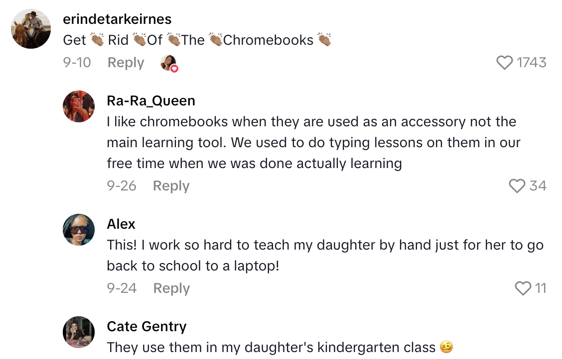 Screenshot 2025 10 12 at 5.22.26 PM A TikTokker Said The No Child Left Behind Law Is To Blame For Todays Education Problems