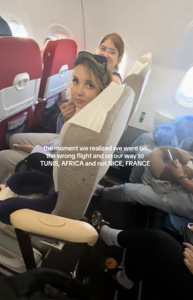 passengers on a plane