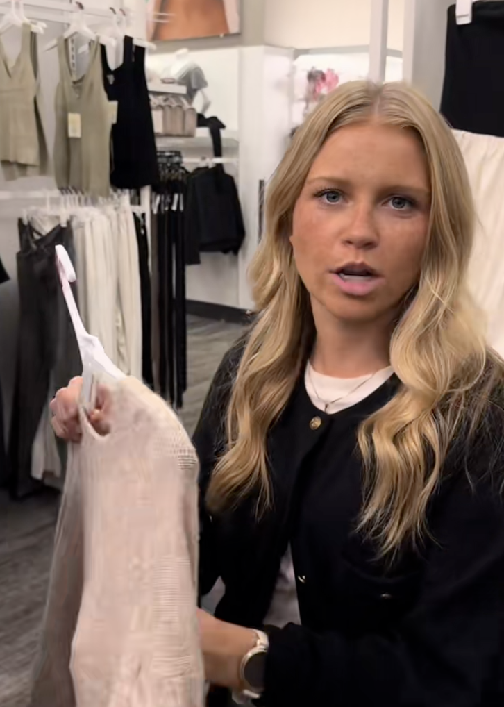 woman shopping at target