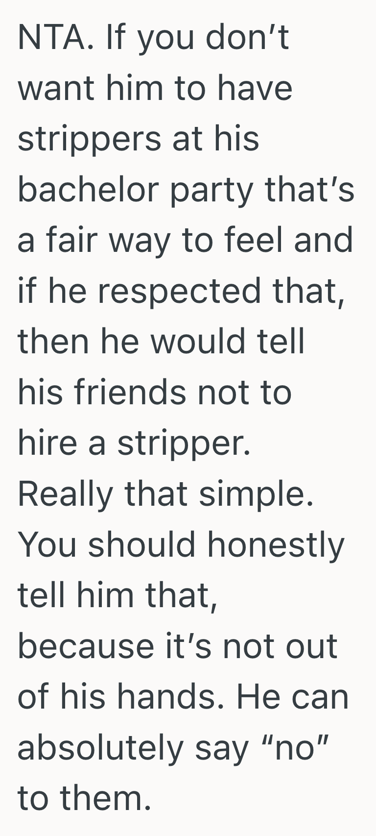 Screenshot 2025 10 12 at 8.16.23 PM Womans Fiancé Dismissed Her Concerns About Dancers At His Bachelor Party, So She Started Wondering If He Was Really Husband Material