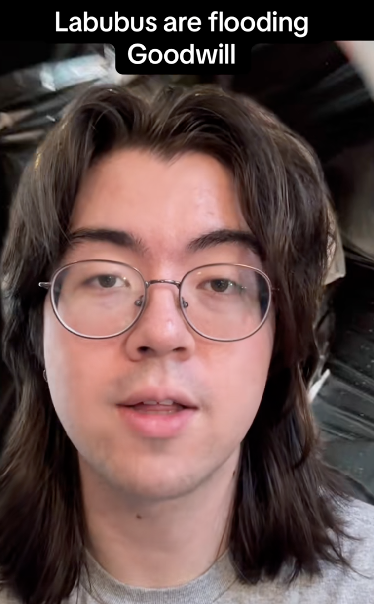 man talking about his job