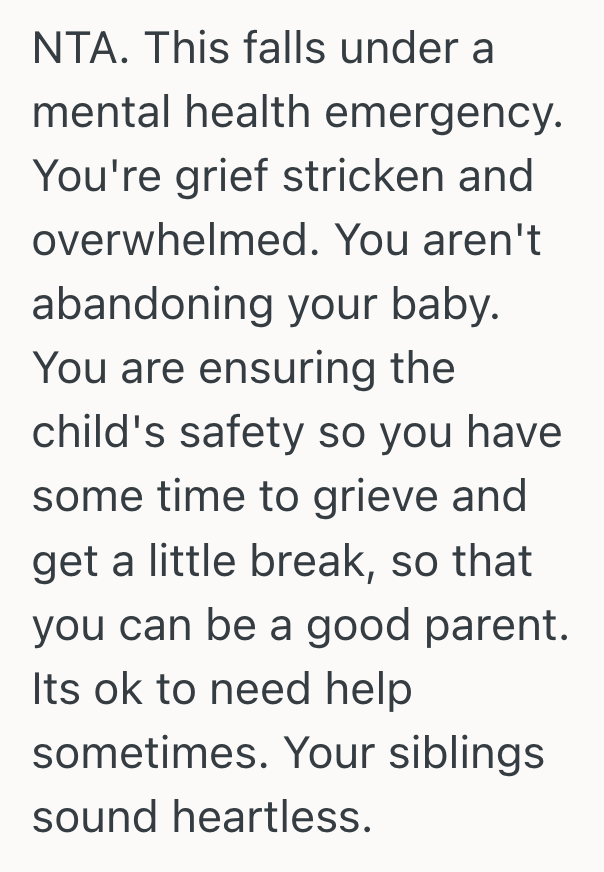Screenshot 2025 10 13 at 10.51.49 AM Mans Wife Didnt Make It Through Childbirth With Their First Child, But His Siblings Call Him A Bad Father For Letting His In Laws Care For The Baby While He Recovered
