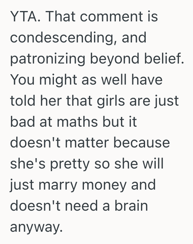 Screenshot 2025 10 13 at 2.19.10 PM Young Woman Made A Lighthearted Comment About Her Girlfriend Struggling With Math, But Her Attempt At Humor Sparked More Hurt Feelings Than Laughter