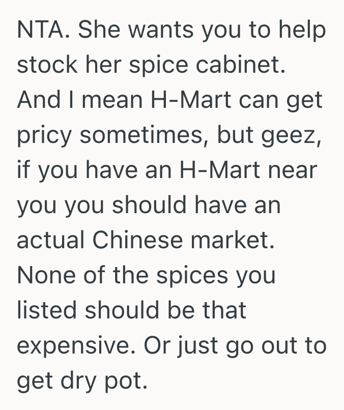 Screenshot 2025 10 14 at 1.01.06 PM Woman Was Invited Over For A Cozy Dinner, But She Was Caught Off Guard When Her Friend Cornered Her Into Splitting The Cost Of All The Food