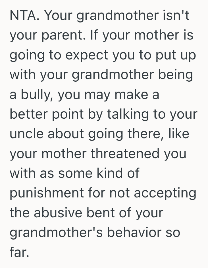 Screenshot 2025 10 14 at 1.11.35 PM Teen Tried To Be Patient With Her Grieving Grandmother, But When Her Grandmother Constantly Criticized Everything She Did, She Begged Her Mom To Make Her Leave