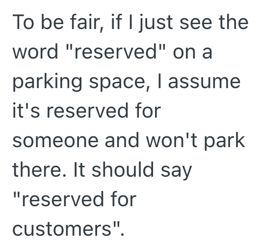 Screenshot 2025 10 14 at 1.48.12 PM Customer Misunderstands The Sign In The Shopping Center Parking Lot, And He Refuses To Believe An Employee Who Explains What It Really Means