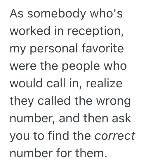 Screenshot 2025 10 14 at 10.09.42 PM Woman Keeps Calling And Hanging Up On Receptionist, So When The Same Woman Is Interviewing For A Job, The Receptionist Makes Sure The Boss Knows All About Her