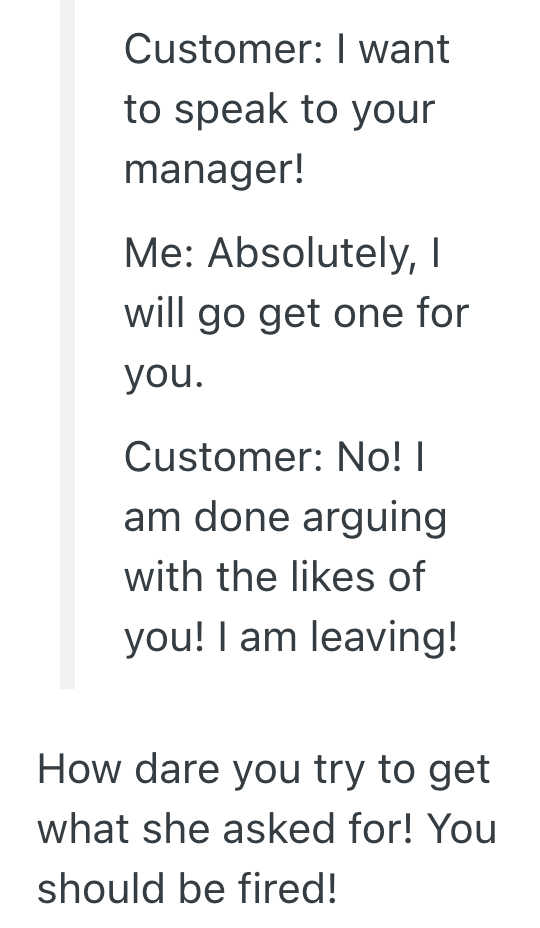 Screenshot 2025 10 14 at 11.39.41 PM Customer Insists That She Was Sent Water Goblets Instead Of Red Wine Glasses, But The Employee Knows She Was Actually Sent The Right Item