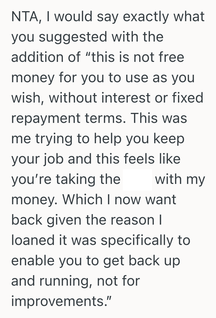 Screenshot 2025 10 14 at 3.19.57 PM Generous Man Loaned His Friend $12,000 To Fix His Totaled Car, But When His Friend Planned To Buy Luxury Car Upgrades Instead, It Exposed His True Colors