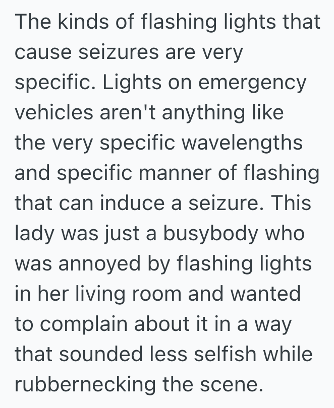 Screenshot 2025 10 14 at 5.26.06 PM Woman Orders Police Officer To Turn Off Flashing Lights On Ambulance, But He Explains That Hes Not A Paramedic