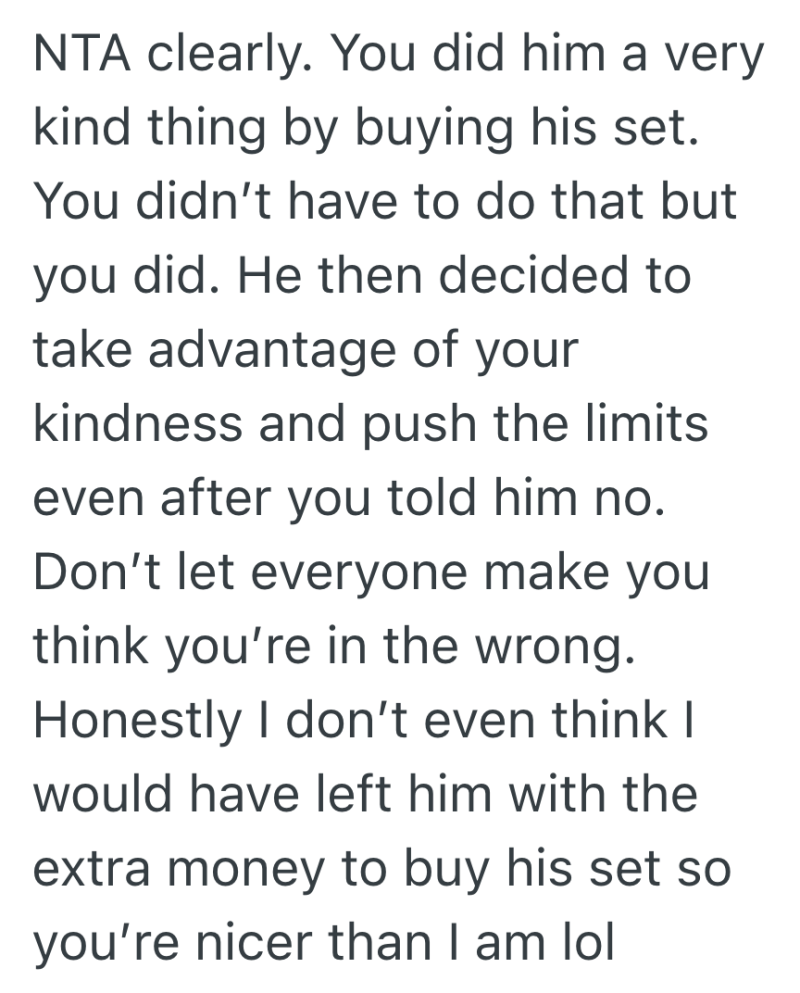 Screenshot 2025 10 14 at 6.10.30 AM e1760436678137 Friend Promises To Treat His Buddy To A Warhammer Set, But When The Friend Keeps Adding To The Bill, He Pays The Agreed Amount And Leaves Him At The Store