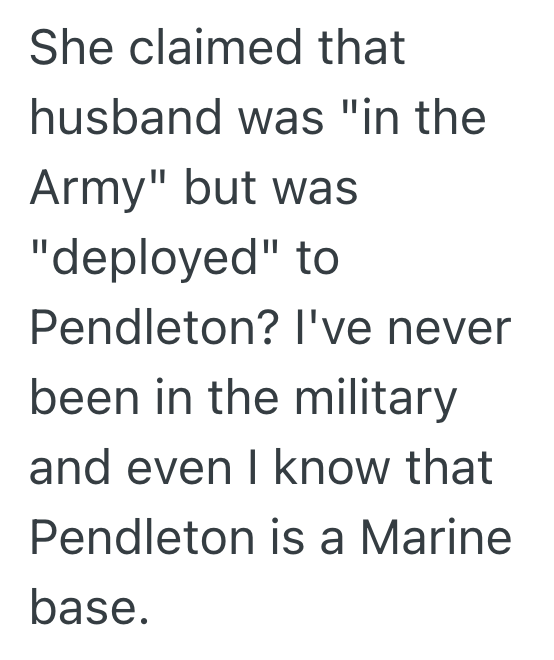 Screenshot 2025 10 15 at 1.03.37 PM Entitled Military Wife Went On And On About How The Clothes Store Didnt Support Troops Because An Employee Wouldnt Give Her A Discount, But She Was Immediately Humbled When She Saw The Employees Military ID