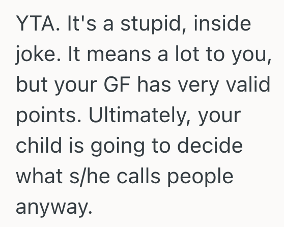 Screenshot 2025 10 15 at 10.12.08 AM Dad To Be Wants His Child To Call One Of His Friends By An Unusual Nickname, But His Girlfriend Is Completely Against It