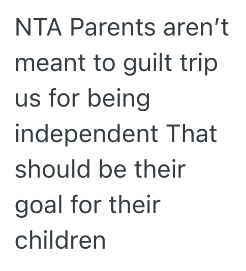 Screenshot 2025 10 15 at 11.52.44 PM Woman Wanted To Recharge And Have Some Me Time On Her First Solo Vacation In Years, But Her Mom Is Guilt Tripping Her For Not Inviting Her