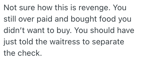 Screenshot 2025 10 15 at 12.56.07 PM Her Friend Repeatedly Stuck Her With The Bill At Dinner, So She Pulled An Even Crazier Stunt To Teach Her A Lesson