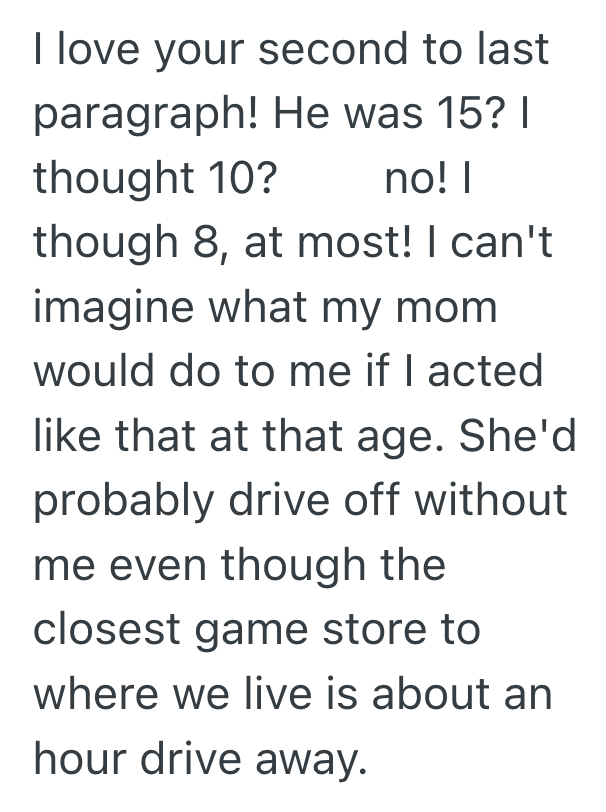 Screenshot 2025 10 15 at 4.33.20 PM Teen Attempted To Outwit His Mother And Buy An M Rated Game, So When A Retail Employee Had To Step In And Enforce The Rules, He Witnessed A Meltdown For The Ages